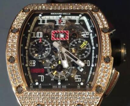 Ograniczona Replika Richard Mille RM011 Diamond Case