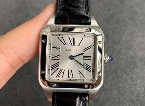 Elegancka I Prosta Replika Santos De Cartier WSSA0023