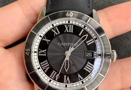 Replika Ronde Solo De Cartier WSRN0003 Mechanicznego Zegarka