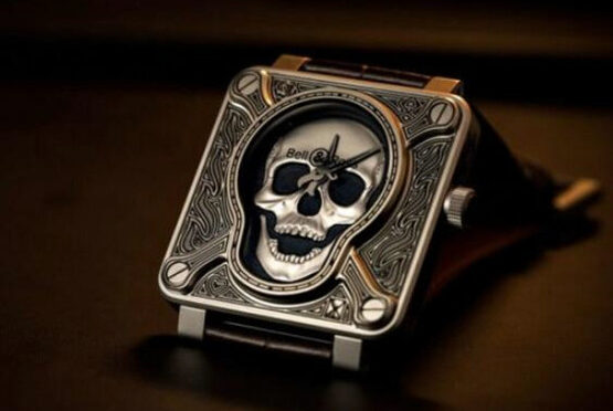 Bell & Ross BR-01 Luksusowa Replika Zegarka Burning Skull