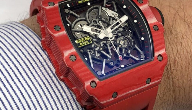 Replika Zegarka Wysokiej Jakości Richard Mille Rafael Nadal RM35